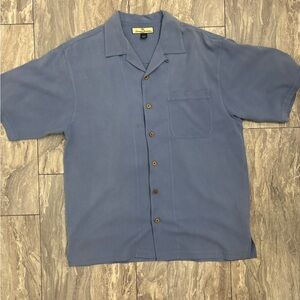 Tommy Bahama men’s 100% silk short sleeve shirt